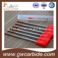 HRC55-60 Tungsten Carbide 2 flauta plano y Ball End Mill